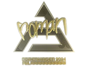 Sticker | roman (Gold) | Copenhagen 2024 image