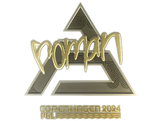 Sticker | roman (Gold) | Copenhagen 2024