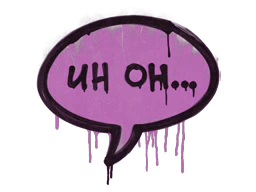 Sealed Graffiti | Uh Oh (Bazooka Pink)