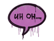 Sealed Graffiti | Uh Oh (Bazooka Pink) image