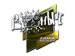 Sticker | Boombl4 (Foil) | Boston 2018 image