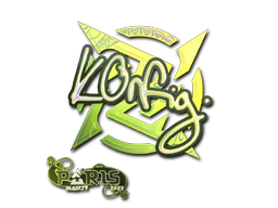 Sticker | k0nfig (Holo) | Paris 2023 image