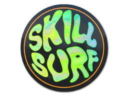 Sticker | Ocean Sunset Skill Surf (Holo) image