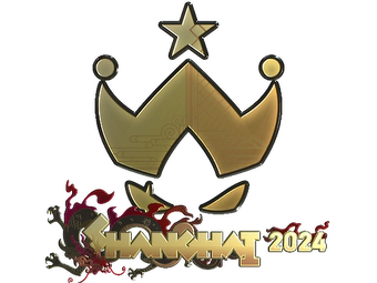 Sticker | Wildcard (Gold) | Shanghai 2024 image