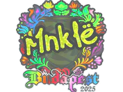 Sticker | r1nkle (Holo) | Budapest 2025 image