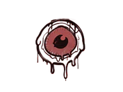 Sealed Graffiti | Eye Spy (Blood Red) image