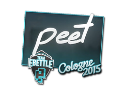 Sticker | peet | Cologne 2015 image