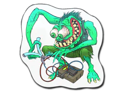 Sticker | Green Bombster image