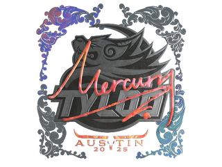 Sticker | Mercury (Holo) | Austin 2025