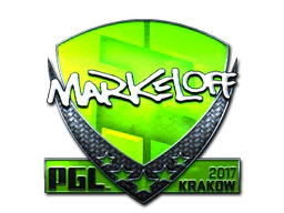 Sticker | markeloff (Foil) | Krakow 2017 image