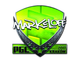 Sticker | markeloff (Foil) | Krakow 2017 image