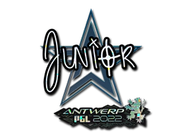 Sticker | junior (Glitter) | Antwerp 2022 image