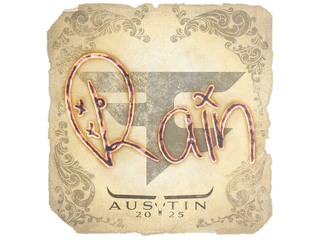 Sticker | rain | Austin 2025