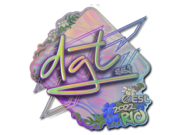 Sticker | dgt (Holo) | Rio 2022 image