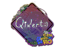 Sticker | qikert (Glitter) | Rio 2022 image