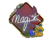 Sticker | Magisk (Glitter) | Rio 2022 image