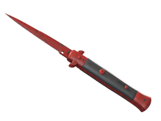 ★ Stiletto Knife | Crimson Web image