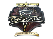 Sticker | oskar (Gold) | Berlin 2019 image