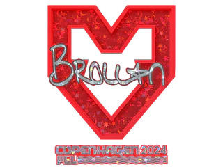 Sticker | Brollan (Glitter) | Copenhagen 2024