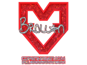 Sticker | Brollan (Glitter) | Copenhagen 2024 image