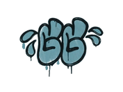 Sealed Graffiti | GGWP (Wire Blue) image