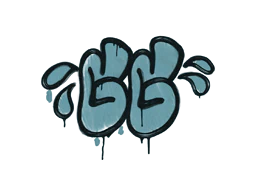 Sealed Graffiti | GGWP (Wire Blue)