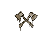 Sealed Graffiti | X-Axes (Dust Brown) image