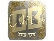 Sticker | S1ren (Gold) | Austin 2025 image