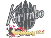 Sticker | Krimbo (Glitter) | Shanghai 2024 image