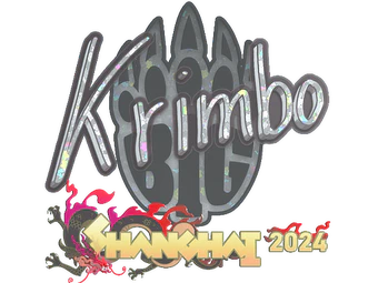 Sticker | Krimbo (Glitter) | Shanghai 2024 image