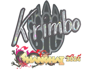 Sticker | Krimbo (Glitter) | Shanghai 2024