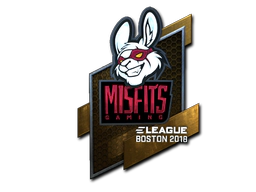 Sticker | Misfits Gaming (Foil) | Boston 2018 image