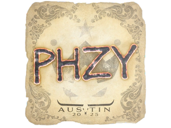 Sticker | phzy | Austin 2025 image