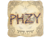 Sticker | phzy | Austin 2025 image