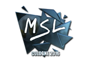 Sticker | MSL (Foil) | Cologne 2016 image