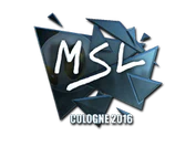 Sticker | MSL (Foil) | Cologne 2016 image