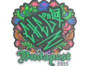 Sticker | chelo (Embroidered) | Budapest 2025 image