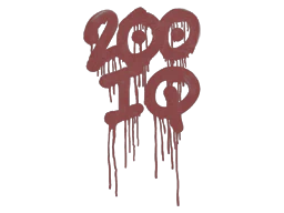 Sealed Graffiti | 200 IQ (Brick Red)