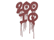 Sealed Graffiti | 200 IQ (Brick Red) image