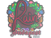 Sticker | rain (Embroidered) | Budapest 2025 image