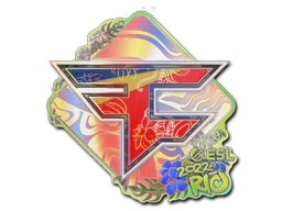 Sticker | FaZe Clan (Holo) | Rio 2022 image