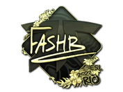 Sticker | FASHR (Gold) | Rio 2022 image