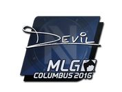 Sticker | DEVIL | MLG Columbus 2016 image