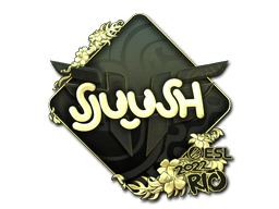Sticker | sjuush (Gold) | Rio 2022 image