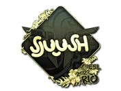 Sticker | sjuush (Gold) | Rio 2022 image