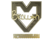 Sticker | Brollan (Gold) | Copenhagen 2024 image
