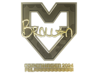 Sticker | Brollan (Gold) | Copenhagen 2024 image