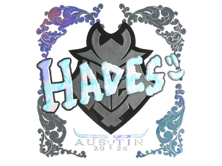 Sticker | hades (Holo) | Austin 2025