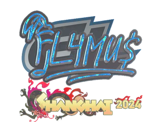 Sticker | FL4MUS (Glitter) | Shanghai 2024