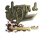 Sticker | sl3nd (Gold) | Shanghai 2024 image